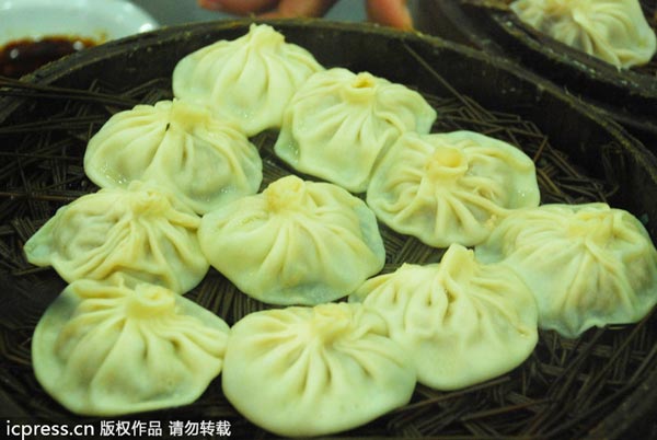 China's famous <EM>baozi<EM></EM></EM>