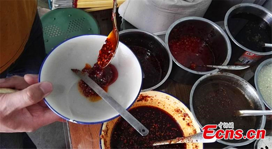 Shanxi snack: steamed buckwheat flour Wantuan