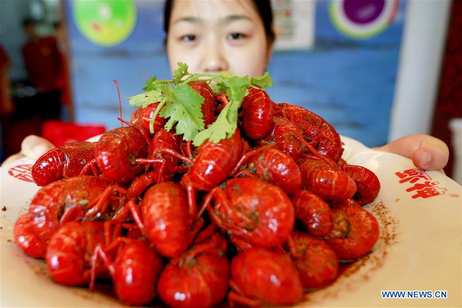 Int'l crayfish festival held in Xuyi, China's Jiangsu