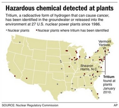 美國(guó)佛蒙特州一核電站氚泄露 負(fù)責(zé)人曾隱瞞真相