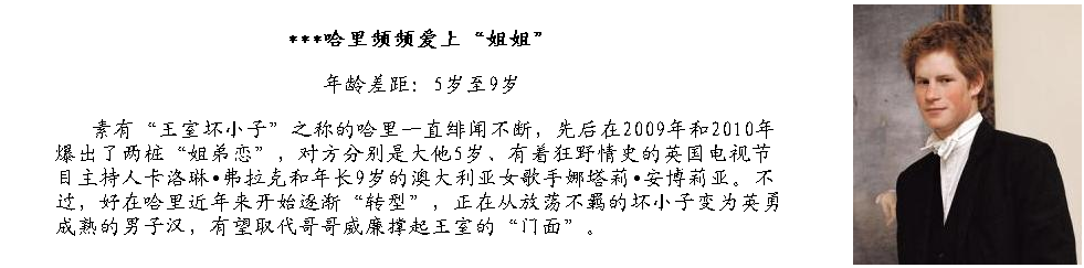 姐弟鴛鴦何其多！盤點國際政壇中的“大小戀”