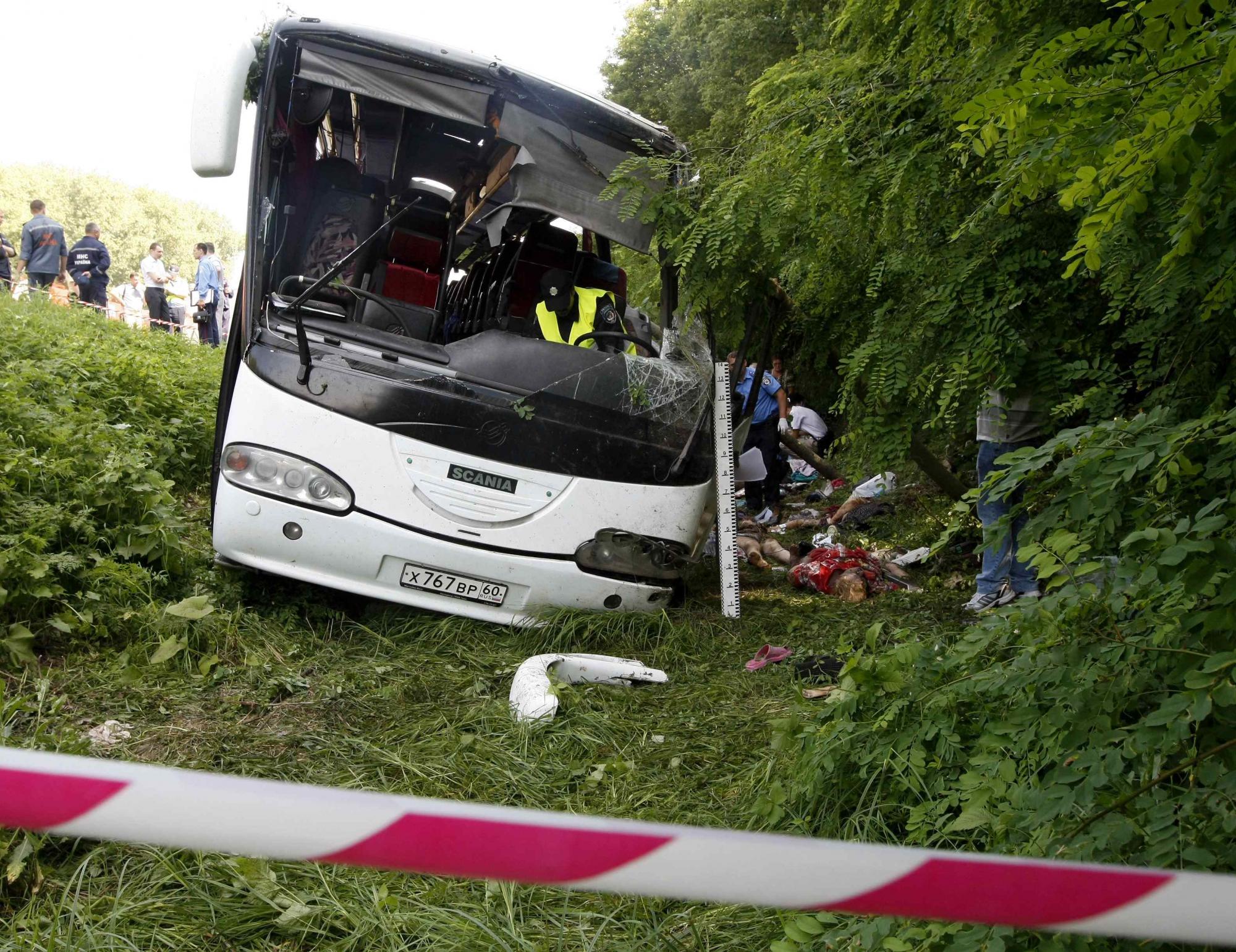 烏克蘭發(fā)生嚴重車禍 致14名俄羅斯人死亡22人受傷