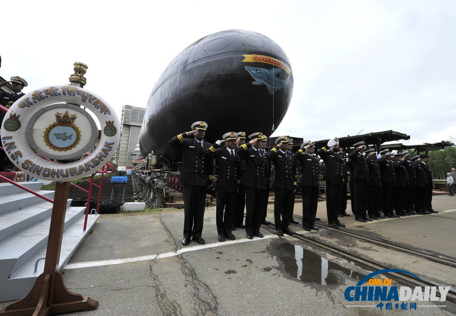 印度海軍潛水艇爆炸起火 18人下落不明（組圖）