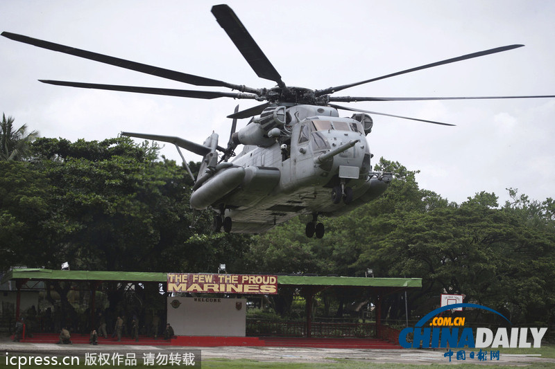 菲律賓與美國舉行聯(lián)合軍演 稱希望美軍擴大防區(qū)（組圖）