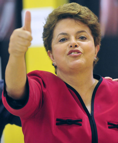 Dilma Rousseff declared Brazil's president-elect