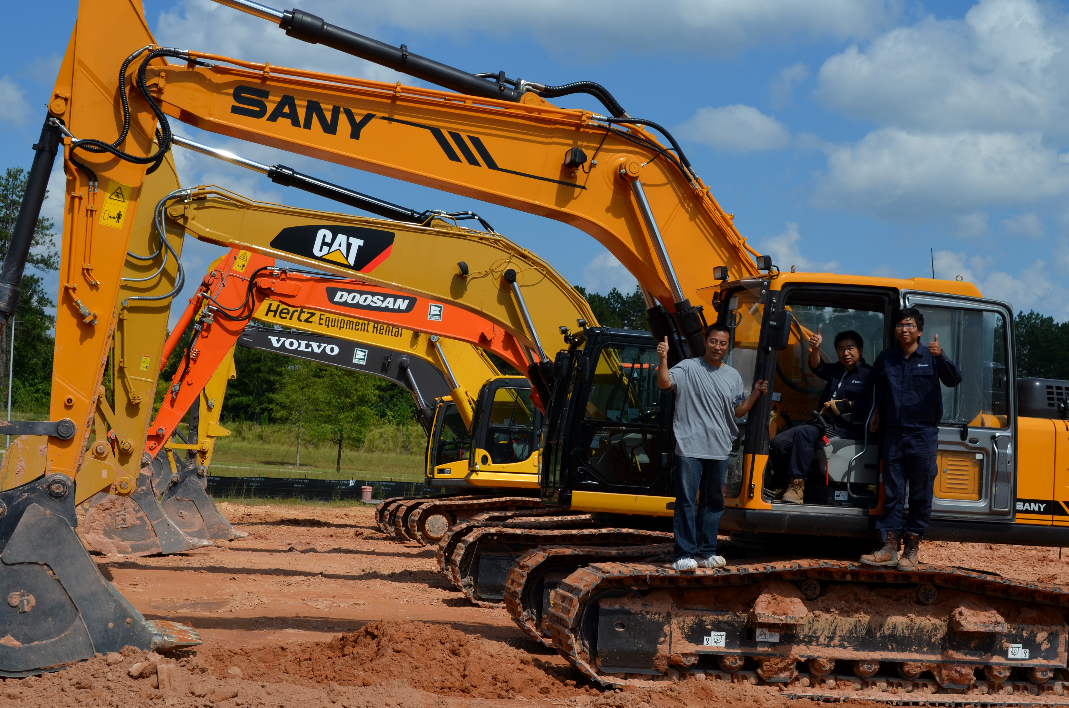 Sany's bid to usurp Caterpillar