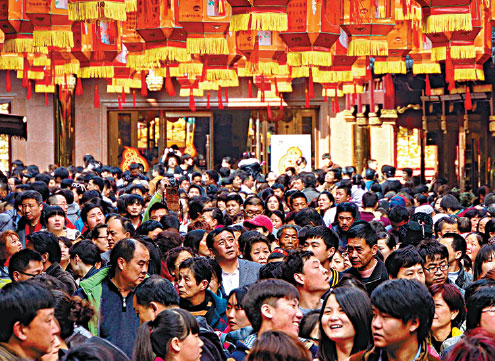 Crowd precautions taken in Shanghai