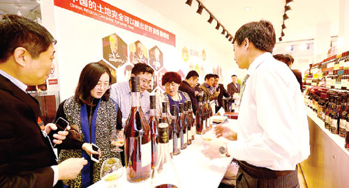 Chinese wine hits Spanish market