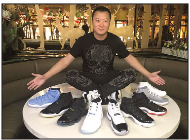 The man with 400 pairs of shoes in his living room