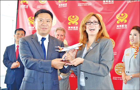 Hainan starts Chicago-Beijing direct