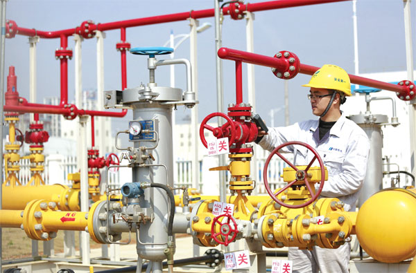 China using more natural gas