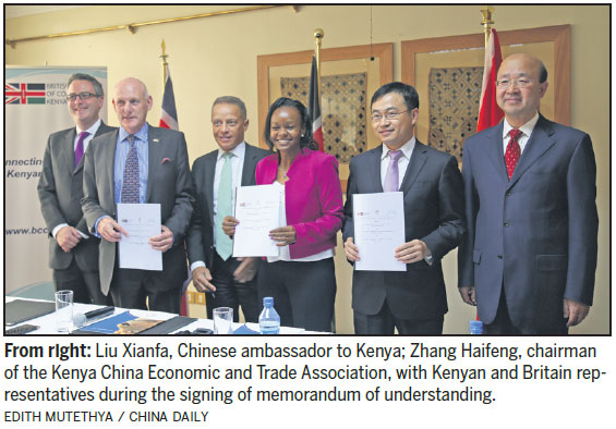 China, Kenya and UK ties begin new chapter