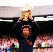 Arthur Ashe, 1943-1993: tennis champion and civil rights activist