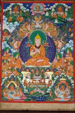 Holy mission to carry forward Tibetan thangka