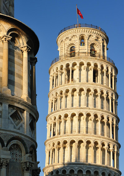 Medieval architecture on display in Pisa