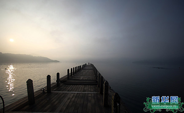 Amazing scenery in Sun Moon Lake