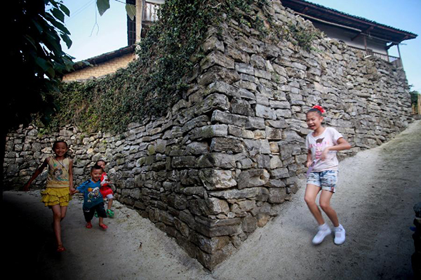 Stone village well-preserved in S China