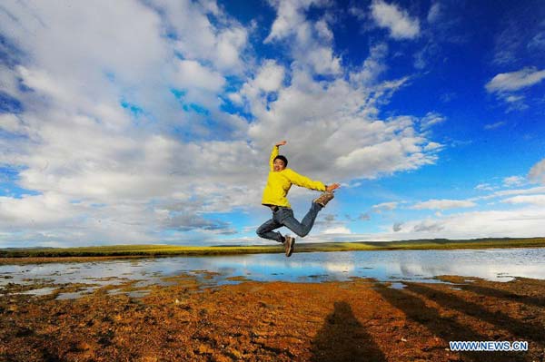 Magnificent scenery in Tibet's Nagqu