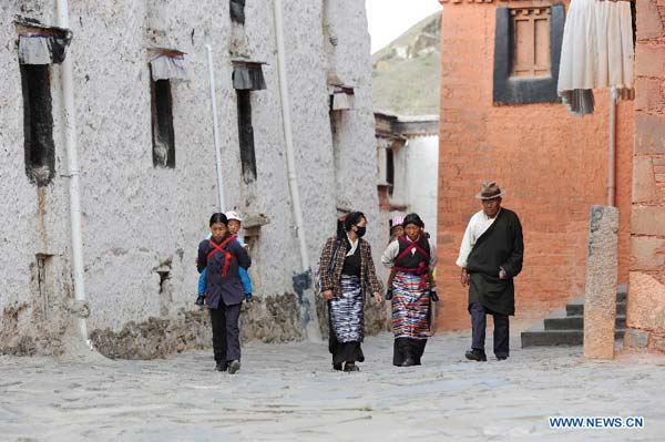 Tashilunpo Monastery in Tibet