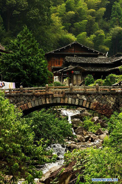 Linkeng village of Yongjia county in Zhejiang