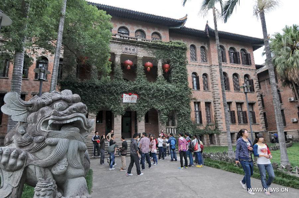 Western old buildings preserved in Fuzhou city