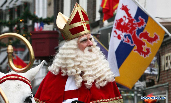 Celebration held to welcome Sinterklass in Roermond