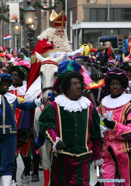 Celebration held to welcome Sinterklass in Roermond