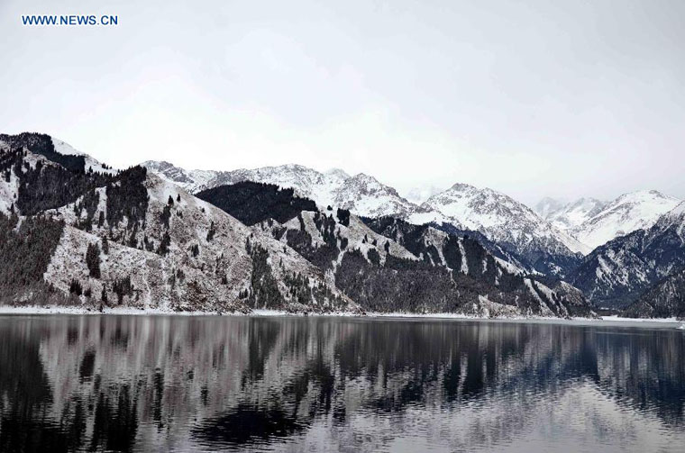 Scenery of Tianchi Scenic Zone in Tianshan Mountains, NW China