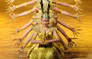 China National Ballet performs at Beijing Institute of Fashion Technology