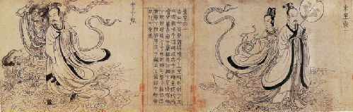 Paintings about the Dragon Boat Festival