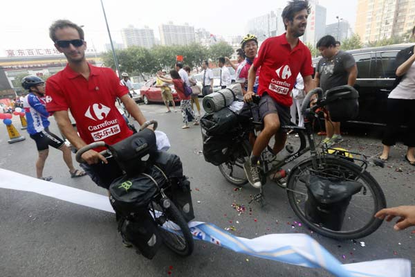 Paris to Beijing bike ride follows ancient route