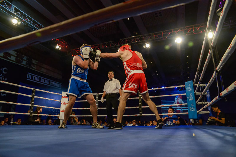 White collar boxing: never too old to fight