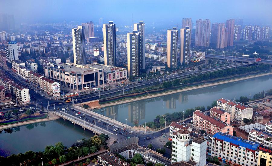 Stunning view of Feixi county in Anhui