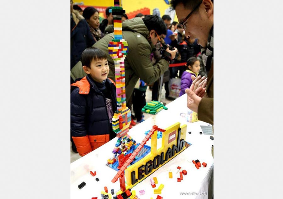 LEGO Master Model Builder Competition held in Shanghai