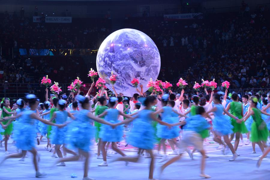 Primary school holds variety show to celebrate Children's Day