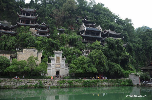 Picturesque ancient town in SW China