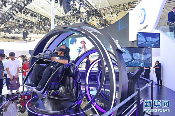 VR popular at Changchun auto expo