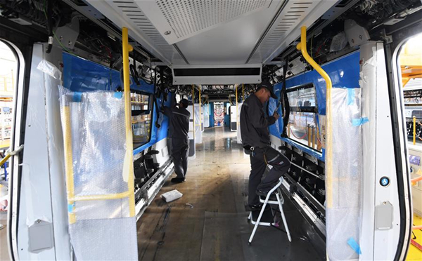 China-made trains are ready for the US subway