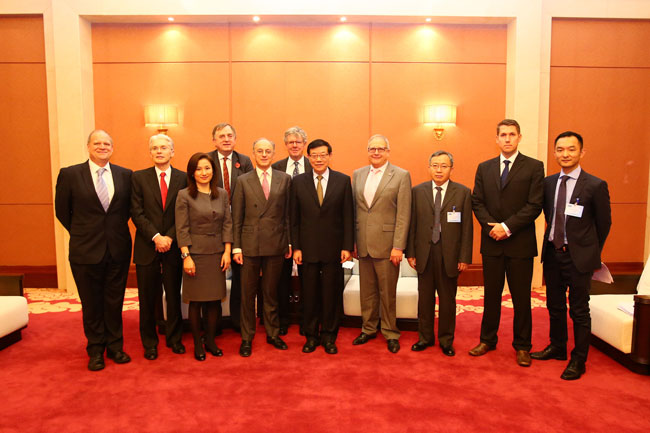 Li Wei meets with president of China-Britain Business Council