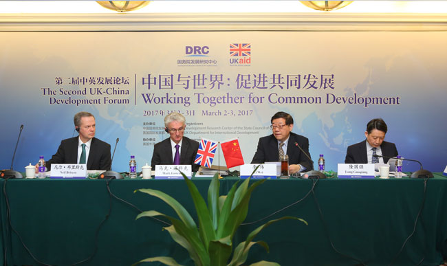 China-UK Development Forum held in Beijing