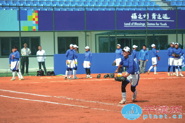 Magnificent softball stadium in Pingtan