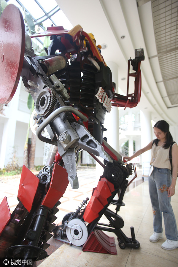 Trash to treasure: Robot created in name of environment