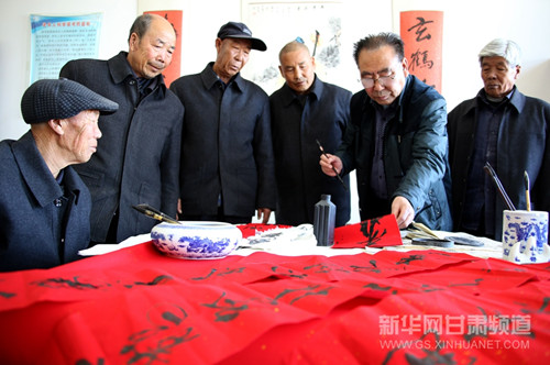 Elderly residents in Gansu celebrate 'Little New Year'