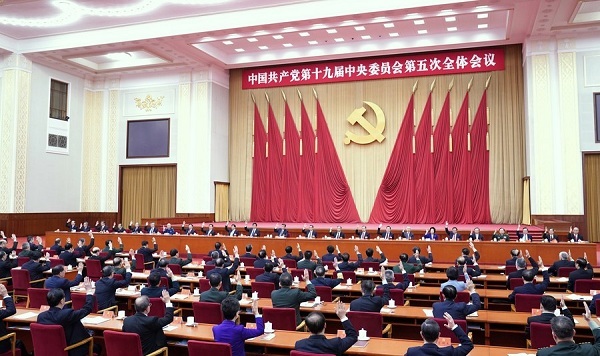 CPC unveils proposals for formulating 14th five-year plan, long-range goals<BR>