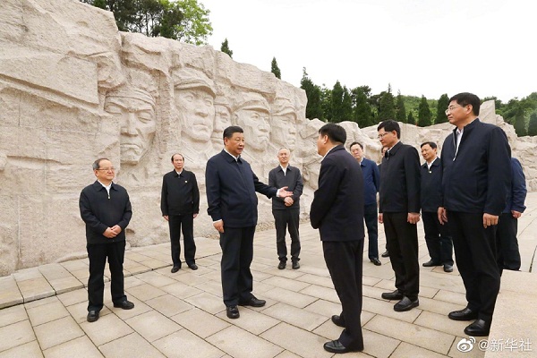 Xi inspects South China's Guangxi