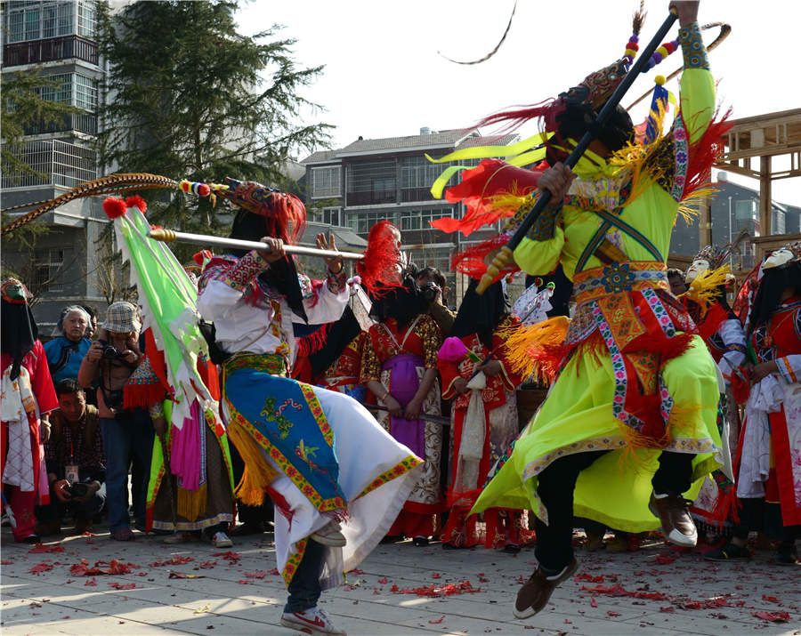 Dixi opera performance amazes visitors in Anshun