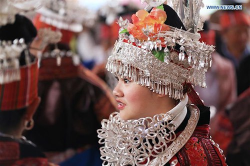 Miao Sisters Festival marked in SW China's Guizhou