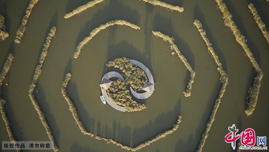 Caofeidian Wetlands Park in China's Hebei