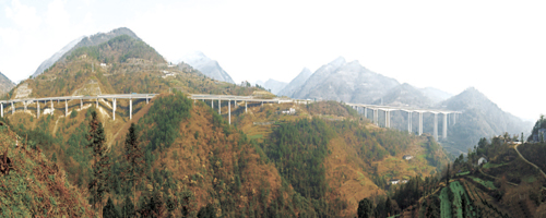 The Shanghai-Chengdu Expressway (China)