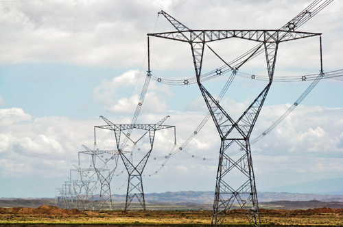 750 kV Guanlan power transmission line